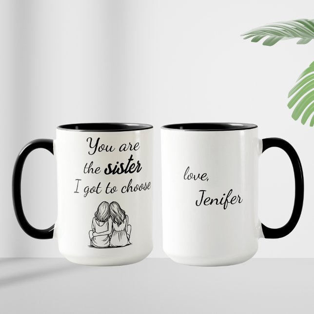 Sie sind die Schwester, die ich Got habe, Individu Tasse (Von Creator hochgeladen)