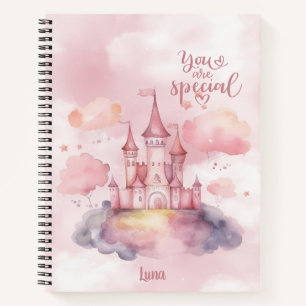Sie sind die Special Palace Pink Cloud anpassbar Notizbuch