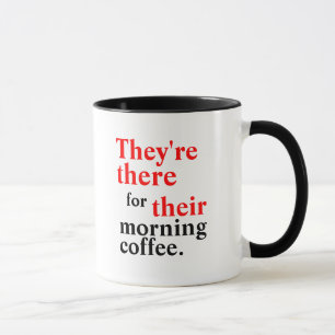 Sie sind dort ihre Tasse