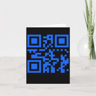 Sie sind ein besonders positiver Qr-Code-Aufkleber Karte