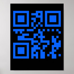 Sie sind ein besonders positiver Qr-Code-Aufkleber Poster