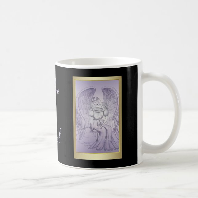 Sie sind ein Engel Kaffeetasse (Rechts)