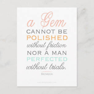 Sie sind ein Gem Design von Kelly Schwark Postkarte