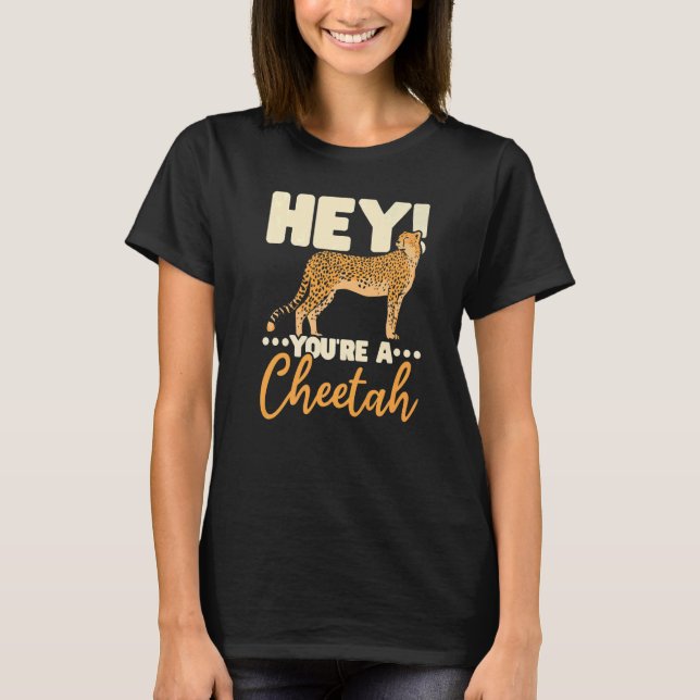 Sie sind ein Gepard-Wildtier-Zoo-Tierpfleger T-Shirt (Vorderseite)