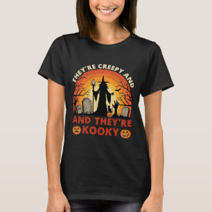 Sie sind ein gruseliger Halloween-Hexen-Friedhofs- T-Shirt