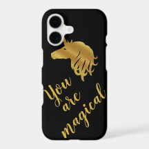 Sie sind ein magisches Gold & Black Case