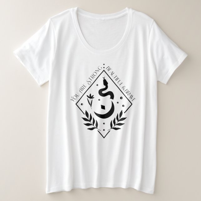 Sie sind ein schöner und tapferer T - Shirt (Design vorne)