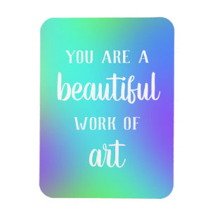 Sie sind ein schönes Kunstmagazin Magnet