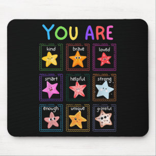 Sie Sind Eine Freundliche Seesterne Zurück Zur Sch Mousepad