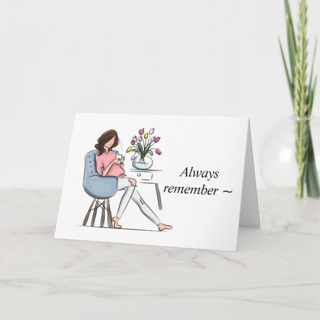 SIE SIND EINE PHANTASTISCHE ERMUTIGUNGSKARTE DANKESKARTE (Vorderseite)