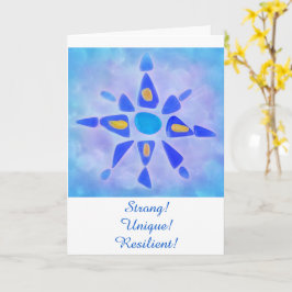 Sie sind eine widerstandsfähige Krebsunterstützung Karte