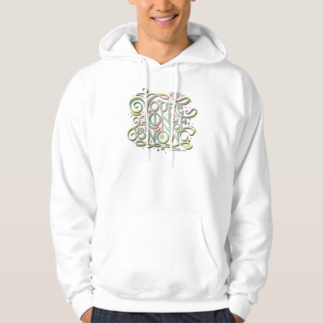 Sie sind einer von uns jetzt grüne Grafik Hoodie (Vorderseite)
