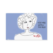 SIE SIND EINFACH DAS BESTE - REGEN SIE KARTE AN