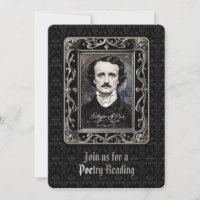 Sie sind eingeladen, eine Poesie zu lesen Poe Hall