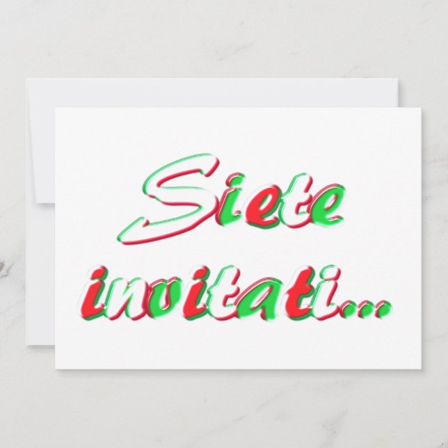 Sie sind eingeladen einladung (Vorderseite)