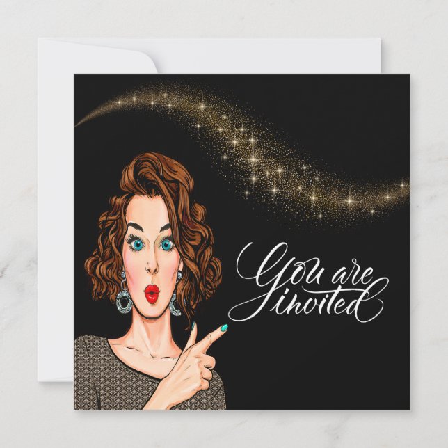 Sie sind eingeladen einladung (Vorderseite)