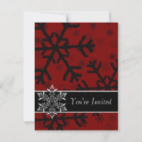 Sie sind eingeladen Schneeflocken