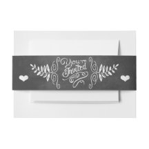 Sie sind eingeladen Vintag moderne Chalkboard