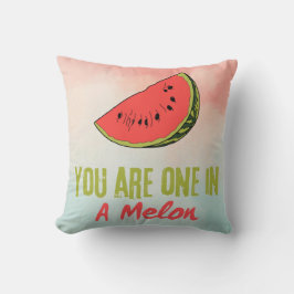 Sie sind eins in einem Melon Watermelon Frucht Kissen