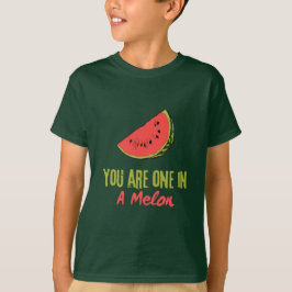 Sie sind eins in einem Melon Watermelon Frucht T-Shirt