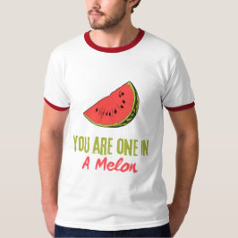 Sie sind eins in einem Melon Watermelon Frucht T-Shirt