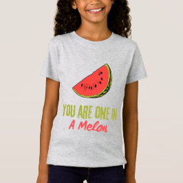 Sie sind eins in einem Melon Watermelon Frucht T-Shirt