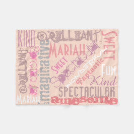 Sie sind fantastische personalisierte fleecedecke