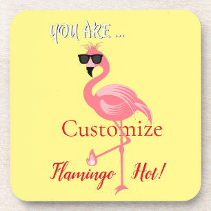 Sie sind Flamingo Hot Thunder_Cove Getränkeuntersetzer
