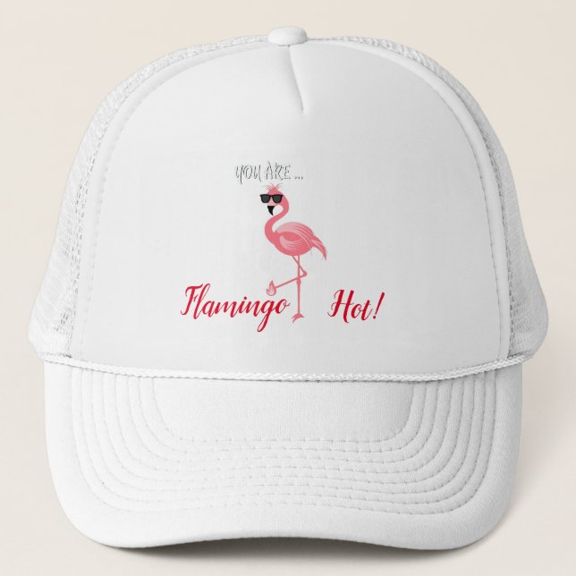 Sie sind Flamingo Hot Thunder_Cove Truckerkappe (Vorderseite)
