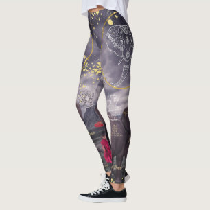 Sie sind friedliche Leggings von Oomsuum Relaxatio