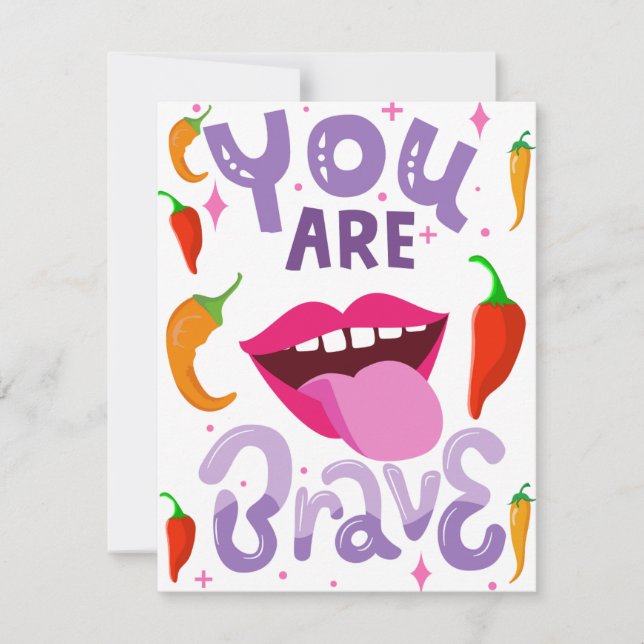 SIE SIND GEBRACHT FEIERTAGSKARTE (Vorderseite)