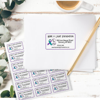 "Sie sind genug" Heilung Hoffnung Minimalistisches Adressaufkleber