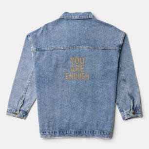 SIE SIND GENUG: INSPIRATIONELLES DENIM JACKET JEANSJACKE