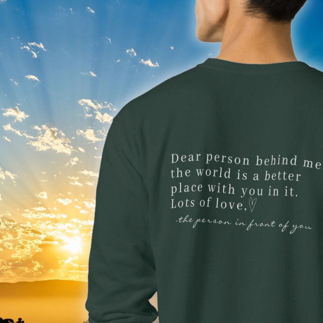 Sie sind genug Inspirationsmenschen Sweatshirt (Von Creator hochgeladen)