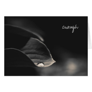 Sie sind genug leere Karte