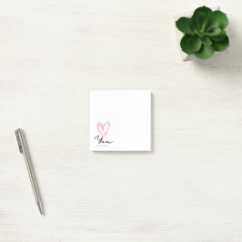Sie sind genug - Liebe Herz Post-it Klebezettel