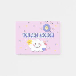 Sie sind genug - Niedliche Pastel Motivierend kleb Post-it Klebezettel