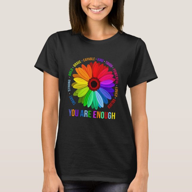Sie sind genug Smart Strong Bold Brave Capable Eno T-Shirt (Vorderseite)