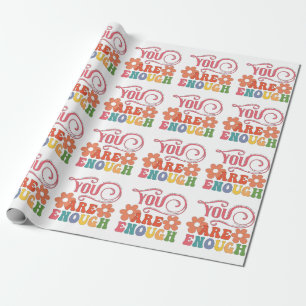Sie sind genug Valentine Geschenkpapier