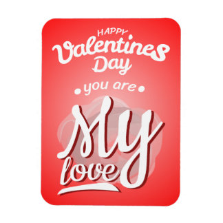 Sie sind glücklich Valentinstag Magnet