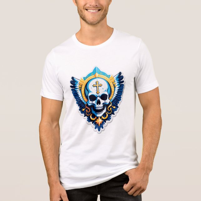 Sie sind göttlich - Adlerkrypt Mystic Tri-Blend Shirt (Vorderseite)