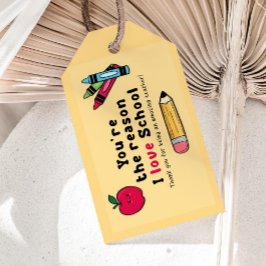 Sie sind Grund I Liebe Lehrer Wertschätzung Geschenkanhänger