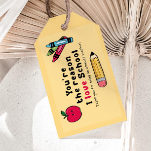 Sie sind Grund I Liebe Lehrer Wertschätzung Geschenkanhänger