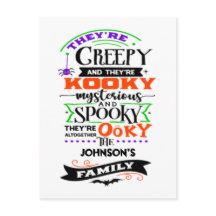 Sie sind gruselig und sie sind Kooky Mysterious Sp