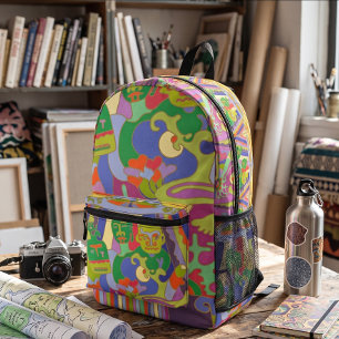 Sie sind hier bedruckter rucksack