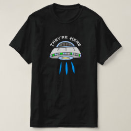 Sie sind hier bei der Invasion von UFO-Alien T-Shirt