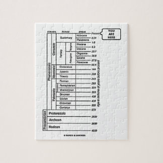 Sie sind hier (die Geschichte der geologische Puzzle