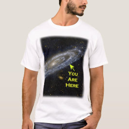 Sie sind hier in der Galaxie T-Shirt
