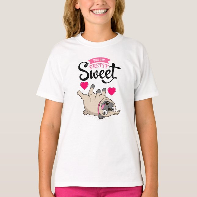 Sie sind Hübsches Sweet Valentines Shirt (Vorderseite)