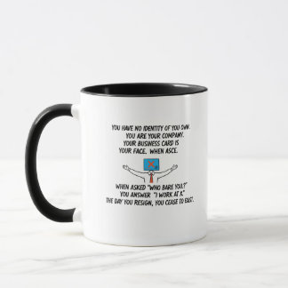 Sie sind Ihr Unternehmen - Corporate Identity Tasse